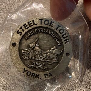 Harley-Davidson Steel Toe Tour York, PA Collectible Coin pin